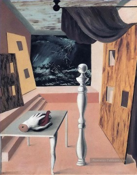 Rene Magritte Painting - the difficult crossing 1926 Rene Magritte